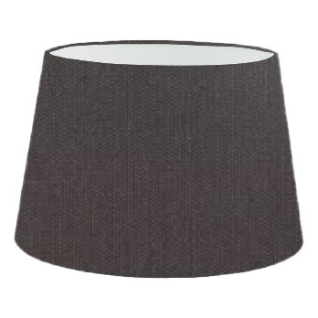 Charcoal Cotton French Drum Lampshade