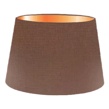 Cinnamon Silk French Drum Lampshade