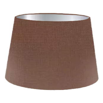 Cinnamon Silk French Drum Lampshade