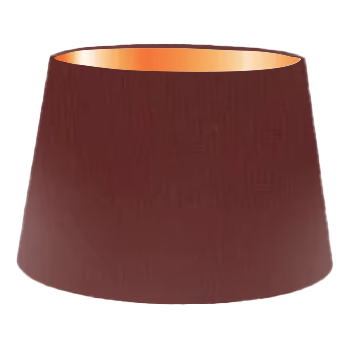 Claret Silk French Drum Lampshade