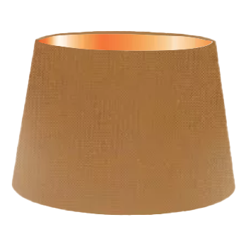 Copper Silk French Drum Lampshade