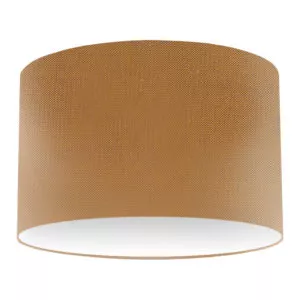 Copper Silk Drum Lampshade