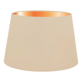 Cream Cotton French Drum Lampshade