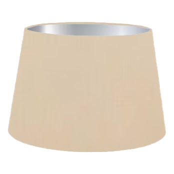 Cream Cotton French Drum Lampshade