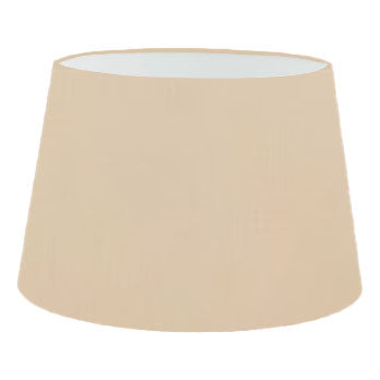 Cream Cotton French Drum Lampshade