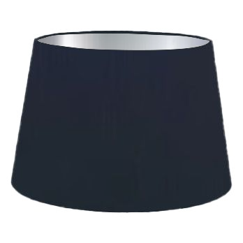 Dark Blue Cotton French Drum Lampshade