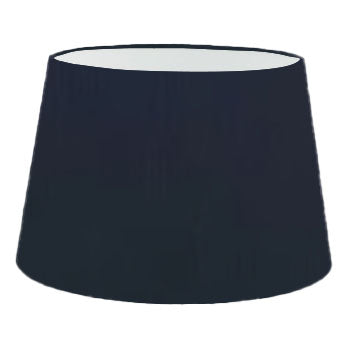 Dark Blue Cotton French Drum Lampshade