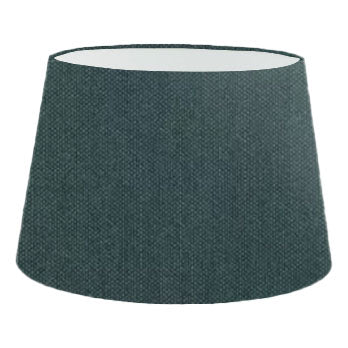 Dark Green Cotton French Drum Lampshade