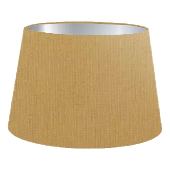 Dark Sand Cotton French Drum Lampshade