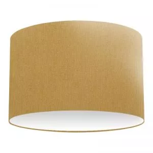 Dark Sand Cotton Drum Lampshade