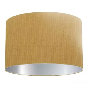 Dark Sand Cotton Drum Lampshade