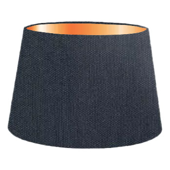 Denim Cotton French Drum Lampshade