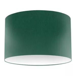 Evergreen Silk Drum Lampshade