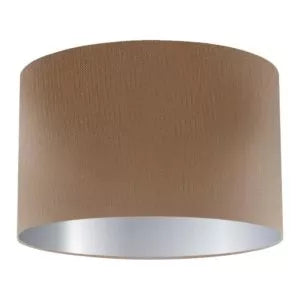 Fudge Silk Drum Lampshade