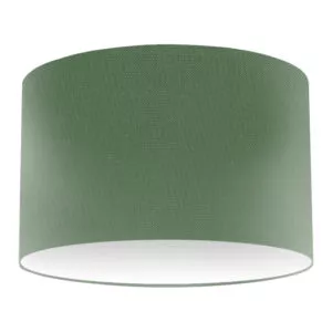 Fern Silk Drum Lampshade