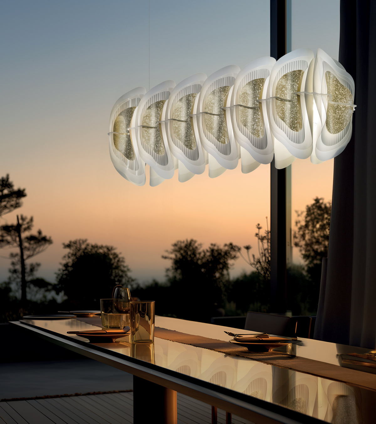 Fiordlys Linear Pendant