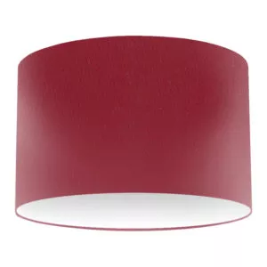 Fuchsia Silk Drum Lampshade