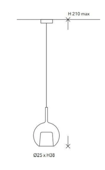 Glo Pendant Light - 4M cable