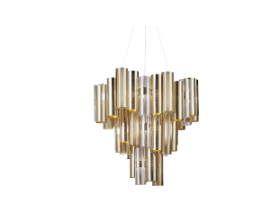 La Lollo Three-Tier Chandelier