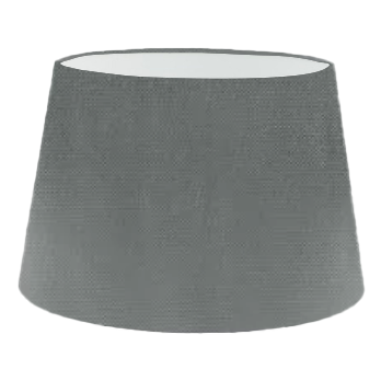 Graphite Silk French Drum Lampshade