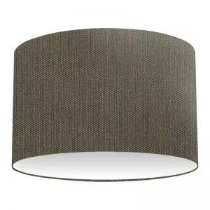 Graphite Cotton Drum Lampshade