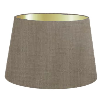 Grey Cotton French Drum Lampshade