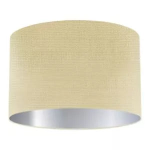 Honey Silk Drum Lampshade