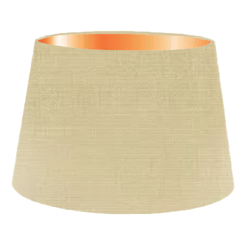 Honey Silk French Drum Lampshade