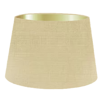 Honey Silk French Drum Lampshade