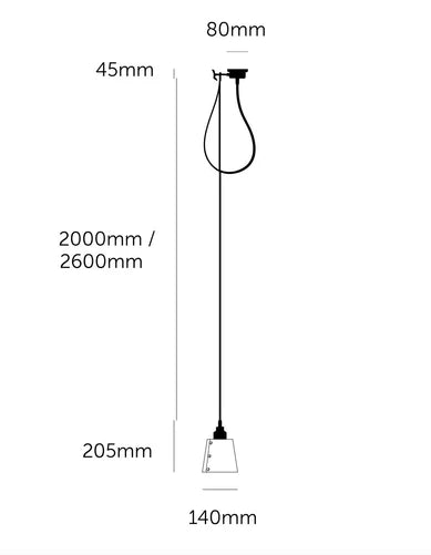 Hooked 1.0 Pendant Light