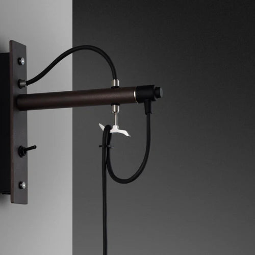 Hooked Wall Light with Shade