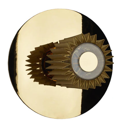 DCW Editions In The Sun Wall Light 270 Gold Base and gold Shade
