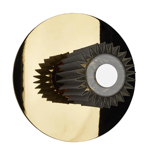 DCW Editions In The Sun Wall Light 270 Gold Base and Silver Shade