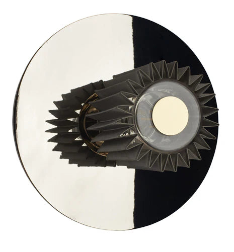 DCW Editions In The Sun Wall Light 270 Silver Base and Silver Shade