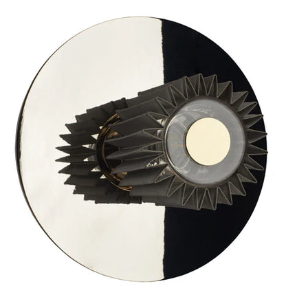 DCW Editions In The Sun Wall Light 270 Silver Base and Silver Shade