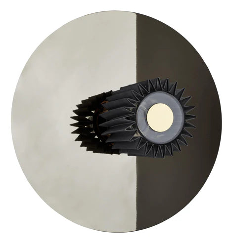 DCW Editions In The Sun Wall Light 380 Silver Base and Silver Shade