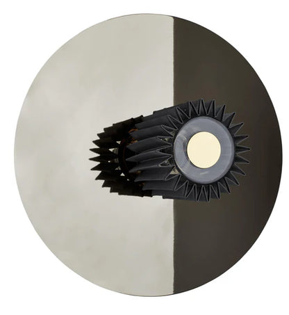 DCW Editions In The Sun Wall Light 380 Silver Base and Silver Shade