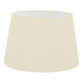 Ivory Cotton French Drum Lampshade