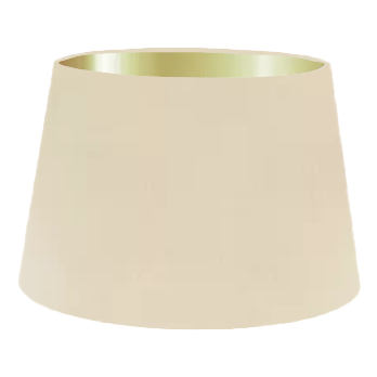 Ivory Silk French Drum Lampshade