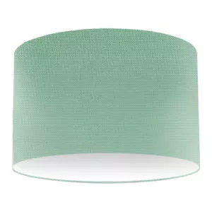 Jade Silk Drum Lampshade