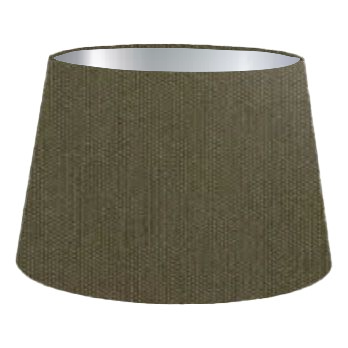 Khaki Cotton French Drum Lampshade