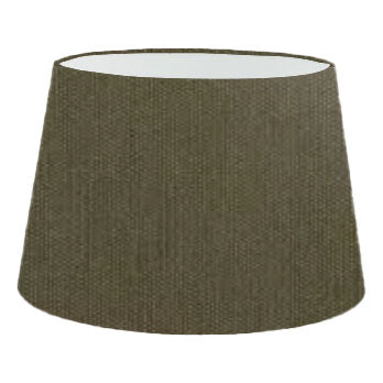 Khaki Cotton French Drum Lampshade