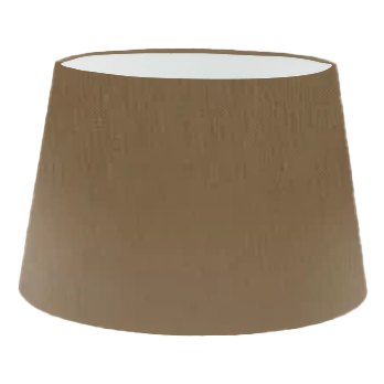 Khaki Silk French Drum Lampshade