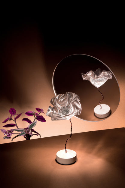 La Fleur Portable Table Lamp