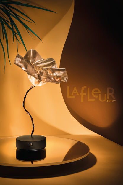 La Fleur Portable Table Lamp