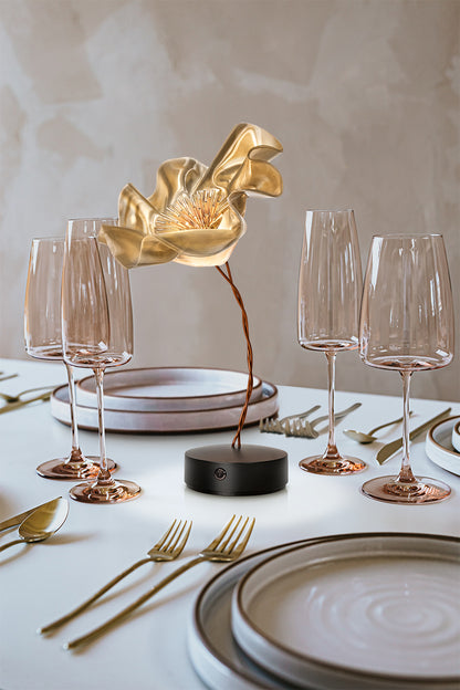 La Fleur Portable Table Lamp