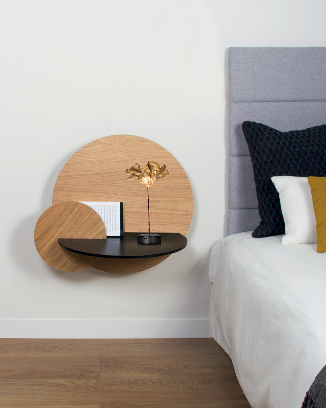 La Fleur Portable Table Lamp