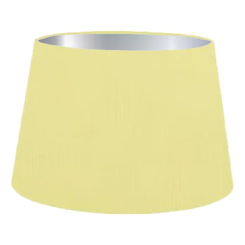 Lemon Cotton French Drum Lampshade