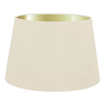 Light Beige Cotton French Drum Lampshade