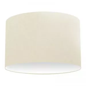 Light Beige Cotton Drum Lampshade